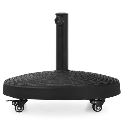 Base de parasol autoportante en résine