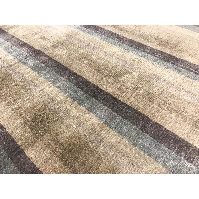 Striped Area Rug, Rectangle 5'9" x 8'9"