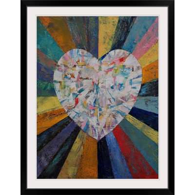 «Anjlee Diamond Heart» par Michael Creese, reproduction d'art
