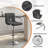 Pete Swivel Upholstered Adjustable Height Counter Stools-1811846407