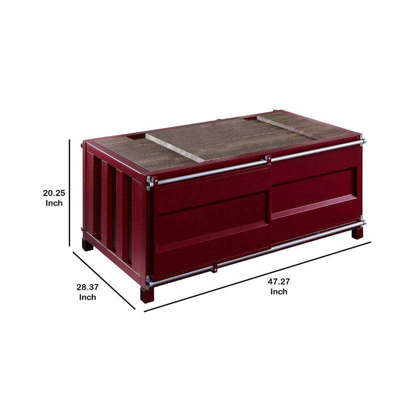 Coffee Table, Red