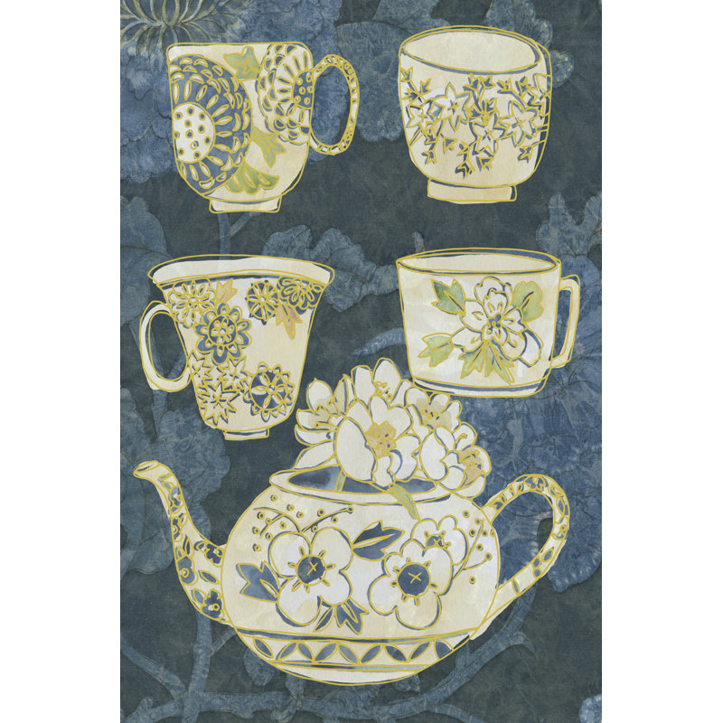 Oolong II by Chariklia Zarris - Wrapped Canvas Painting, 122cm H x 81cm W