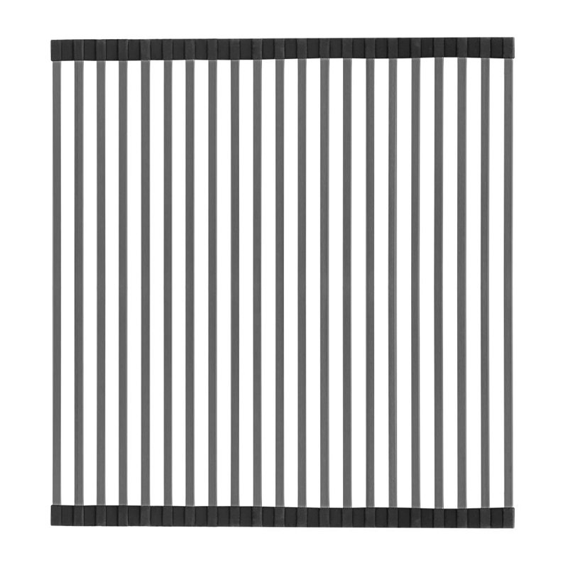 Whitehaus Collection Over-the-sink Rolling Mat/ Sink Grid, Gunmetal