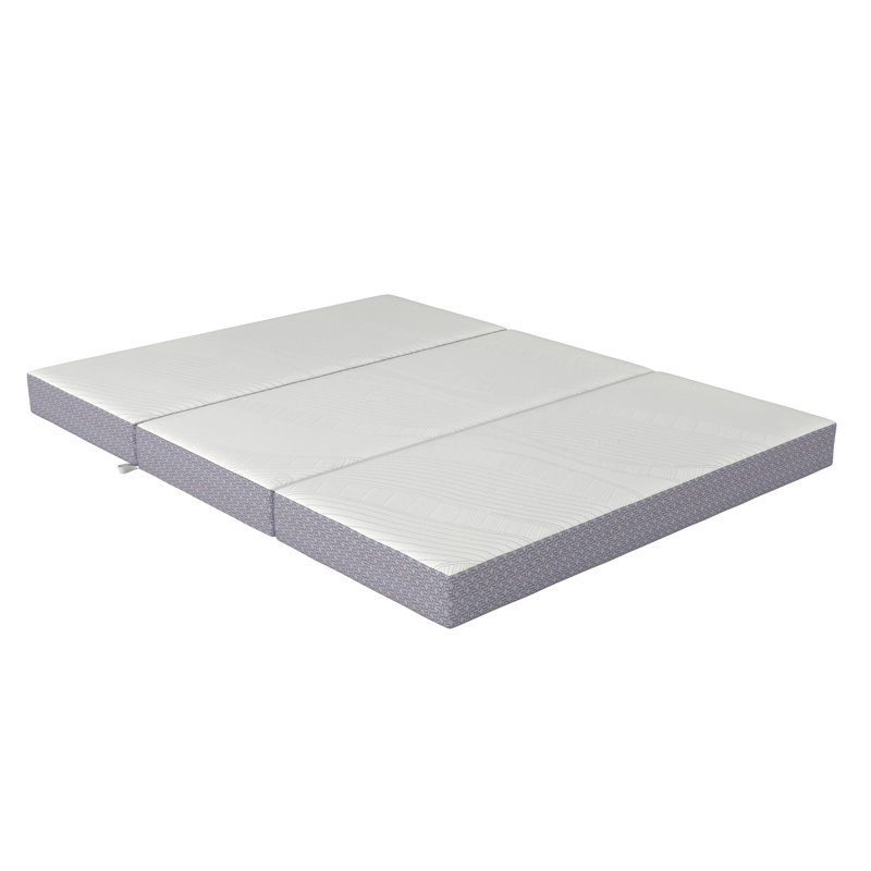  Matelas pliant en mousse viscoélastique CoolSoft, Grand lit, 6"