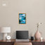 «Aqua Tranquility Canvas Geode» par Art Remedy-107445138-107445141