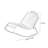 Italian simple fabric leisure rocking chair