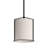 Pasadena 1 - Light Single Drum Pendant