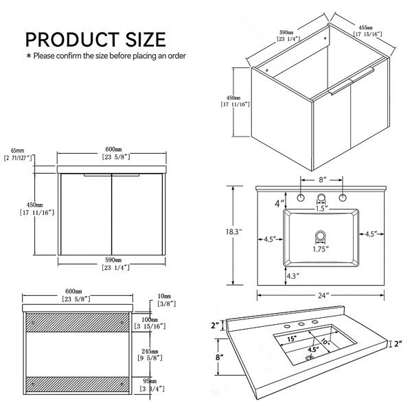 Dimensions du produit