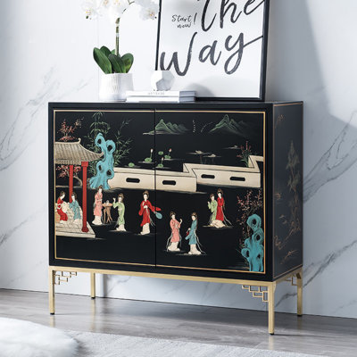 39.37" Wide Ash Sideboard