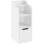 25cm W Manufactured Wood Bedside Table