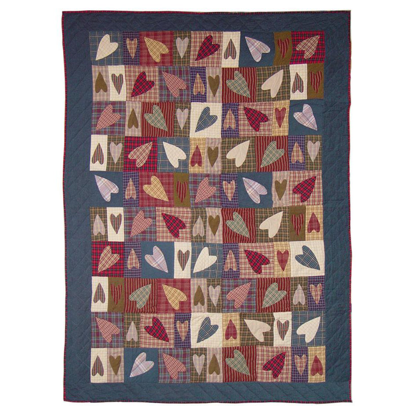 Rustic Cotton Patchwork Quilt