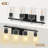 4 - Light Vanity Light With Clear Glass Shade For Bathroom, Bedroom, Hallway, Staircase-1645164980-1645164939