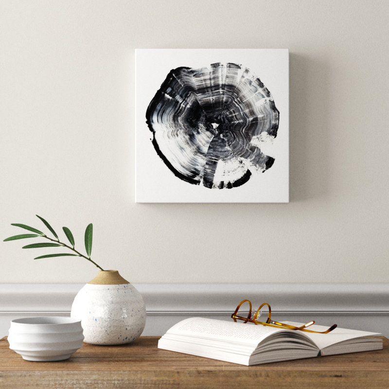 Tree Ring Abstract I by Ethan Harper - Wrapped Canvas Print, 30cm H x 30cm W