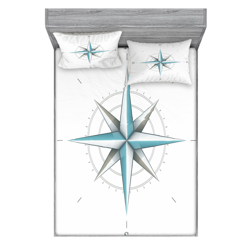 Microfiber Sheet Set, Full Sheet Set with Fitted Sheet