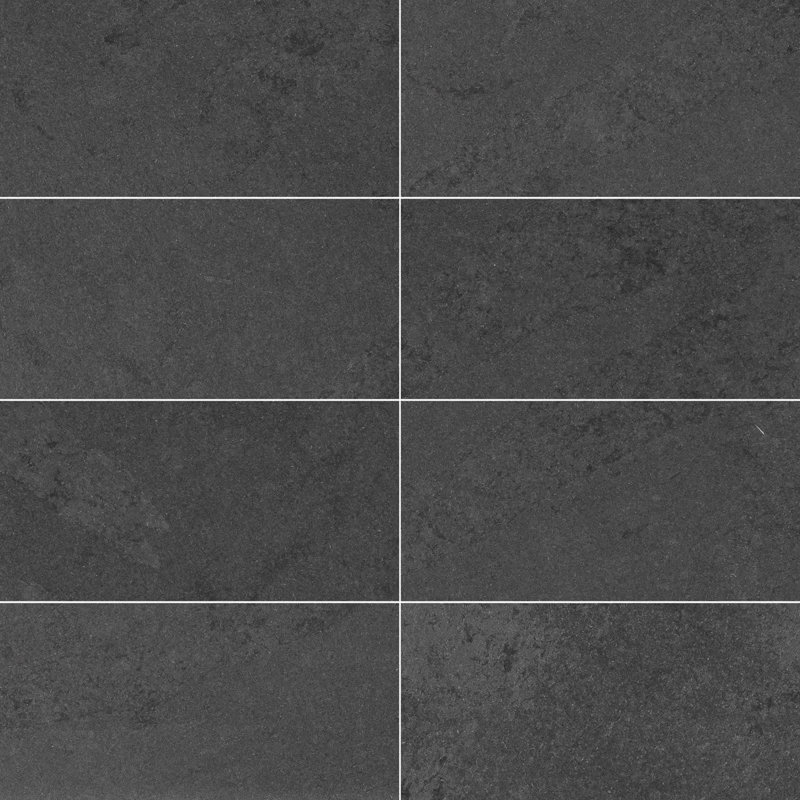 Amazon Black Slate Wall and Floor Tile