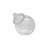 Large Spherical Plastic 3200ml Storage Jar