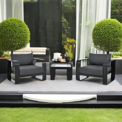 2 - Person Outdoor Seating Group with Cushions