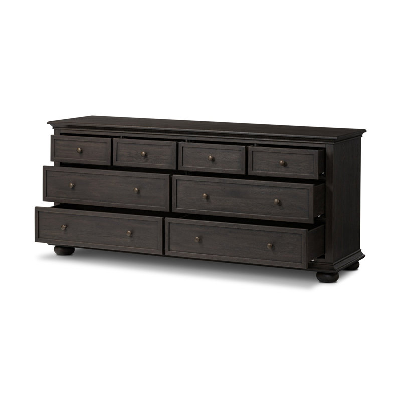 Geoffrey Wide Dresser, Smoked Black