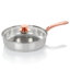 Gibson Home Ansonville 8 Piece Stainless Steel Cookware Set With Rose Gold Handles