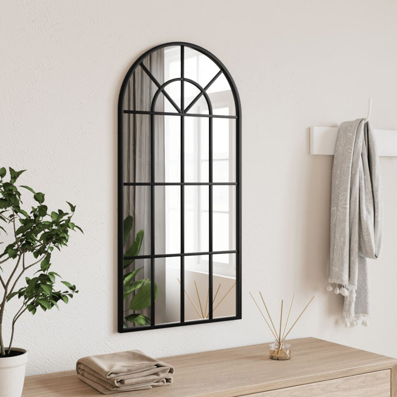 Derk Iron Arch Mirror, 80cm H x 40cm W
