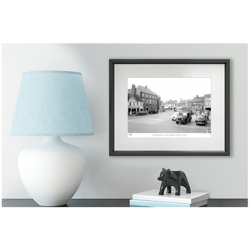 Petersfield, The Market Place C1958 by Francis Frith - Single Picture Frame Print, 40cm H x 50cm W x 2.3cm D