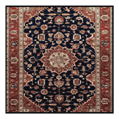 Tapis brun lavable à la machine