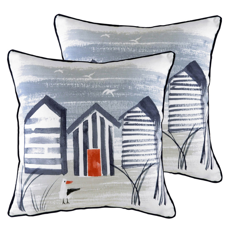Evans Square Cushion, Feather
