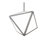 Davilyn 5 - Light Nickel Geometric Pendant