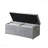 1 Piece Rectangular Short Velvet Upholstered Storage Ottoman - 2 Set Ottomans