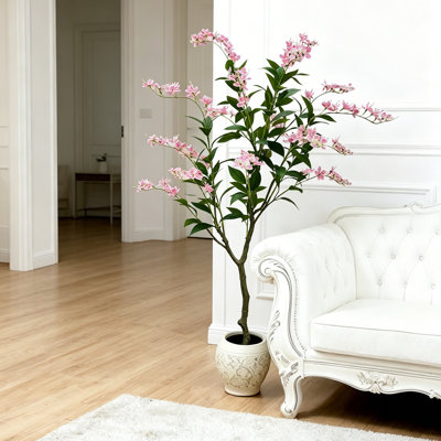Artificial Flower Tree Artificial Potted Interior Large Fruit, Suitable for Home Office