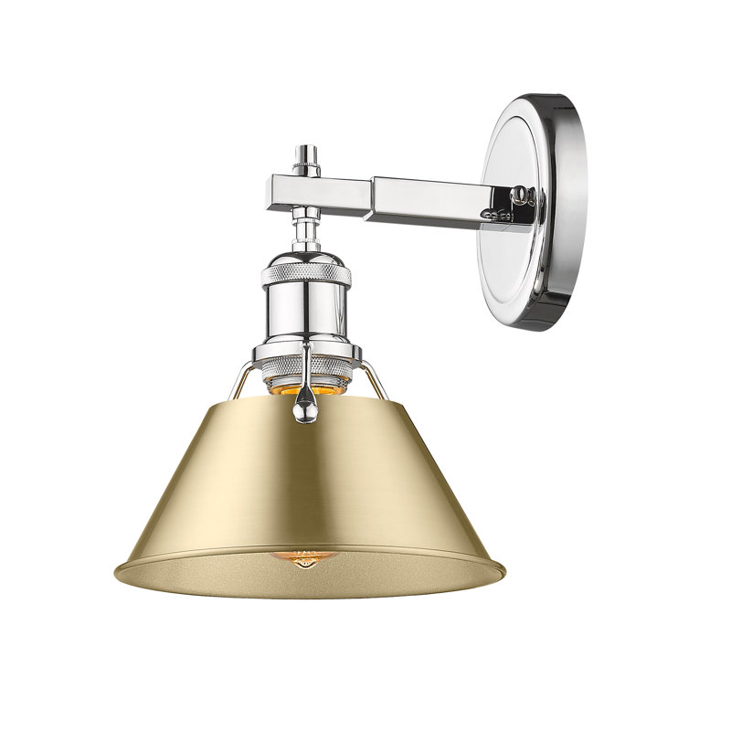 Felda Vanity Light, Chrome, Brushed Champagne Bronze