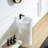 Solid Surface Pedestal Bathroom Sink Basin 66S-08