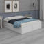 Structure de lit plateforme en bois avec 6 tiroirs-1693532164