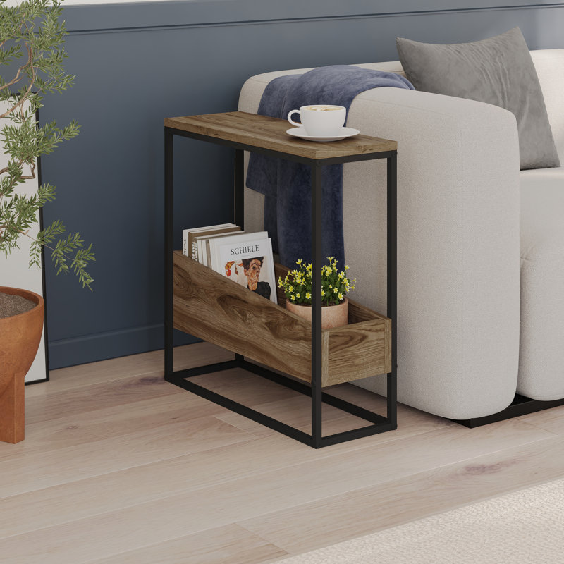 End Table, Whiskey Oak