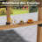 12 pi. L 10 pi. D Pavillon de jardin en bois massif avec toit en acier