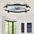 24 Inch Low Profile Ceiling Fans with Lights and Remote-835616077