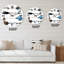 Horloge murale bohème et éclectique-60327773