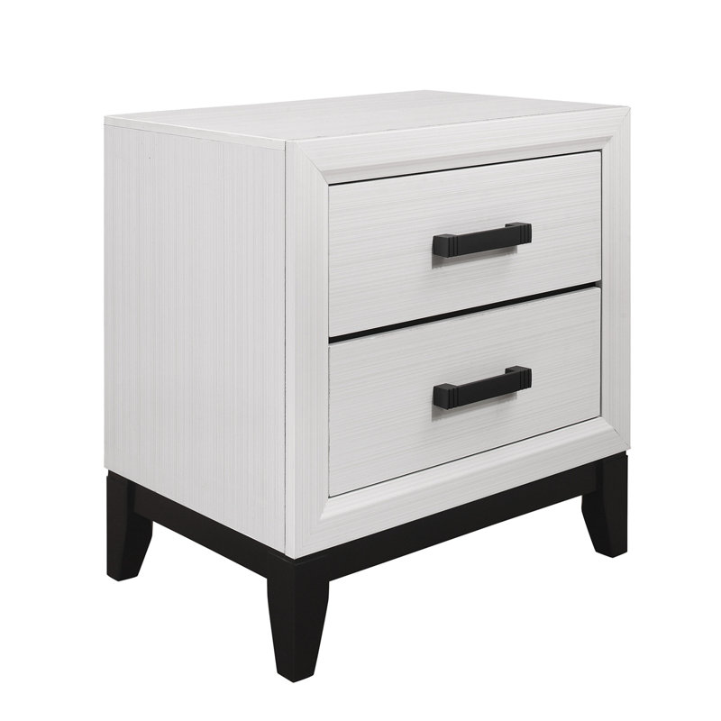 Table de chevet Mirage, Blanc