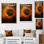 Système solaire bronze à trou noir sur toile-97052833-97052839