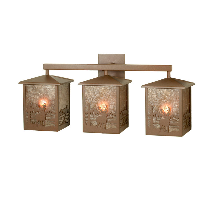 Éclairage pour meuble-lavabo 3 lumières cerf creek