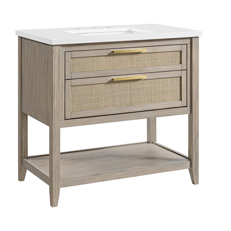 Meuble-lavabo simple 37 po
