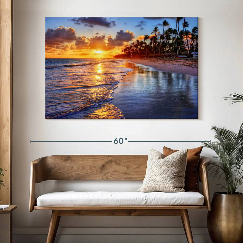 Gillard Tropical Gillard Sunrise, H 34 po x l 51 po