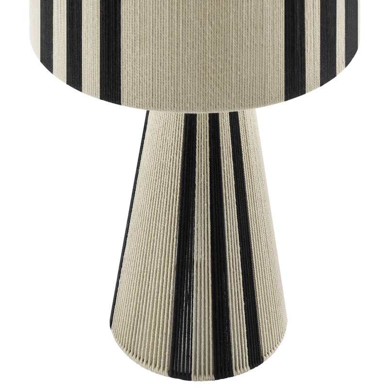 Lampe de table Gia, Noir, noir, noir, noir