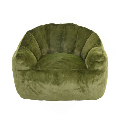 Fauteuil à billes, fauteuil à billes avec accoudoirs rembourrés de mousse à haute densité, canapé paresseux et confortable Fauteuil à billes pour adultes dans le salon, lecture dans la chambre à coucher
