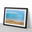 Brighton Beach in England in Abstract - Picture Frame Graphic Art Print-55681188-55681189
