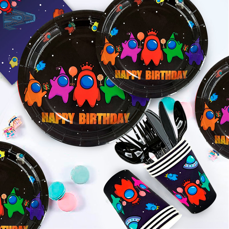  Ensemble de décorations d'anniversaire pour enfants, 174 pièces parmi nous