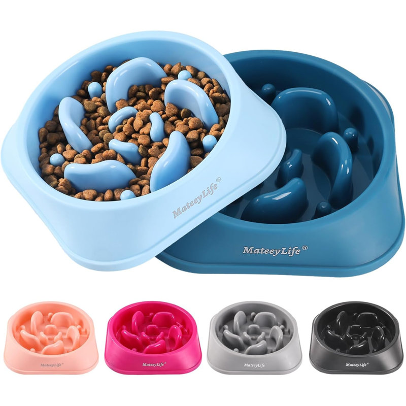 Slow Feeder, Light Blue/Dark Blue