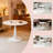 Round Dining Table (White)