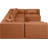 Houswerth Upholstered U-Shaped Sectional Reversible-94884338