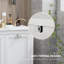 Armoire de salle de bain inclinable HOMcom